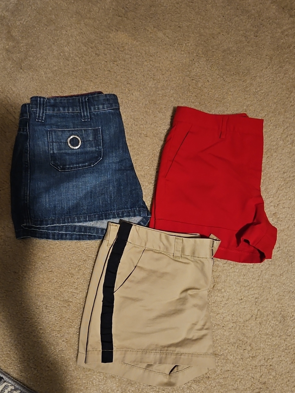 Set Of 3 Shorts